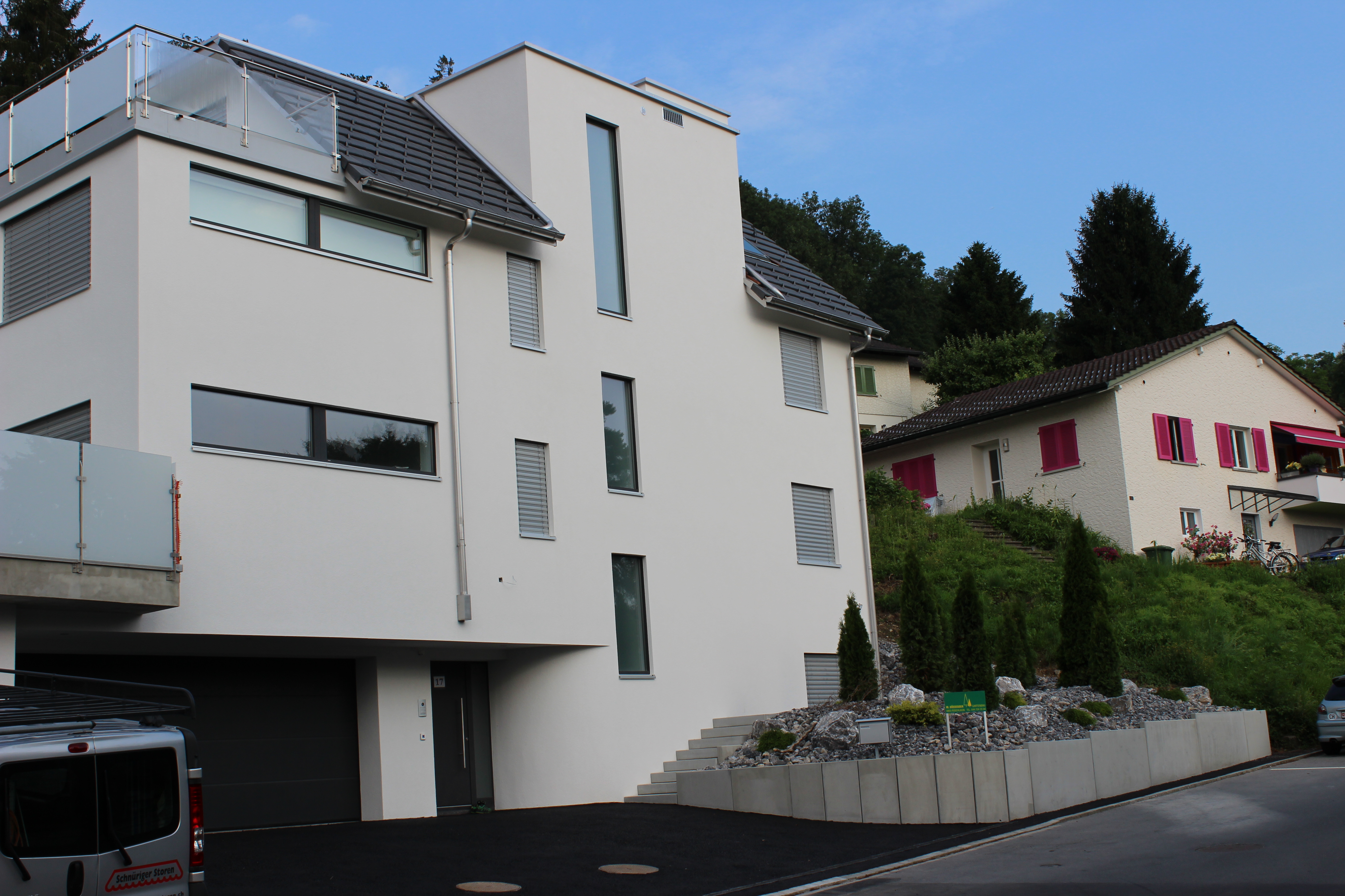 Neubau Einfamilienhaus Rütibohlstrasse 17, Langnau am Albis 